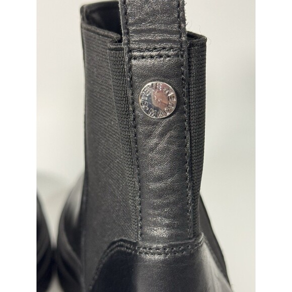 Steve  madden ankle boots size 8 medium black leather - Picture 9 of 16